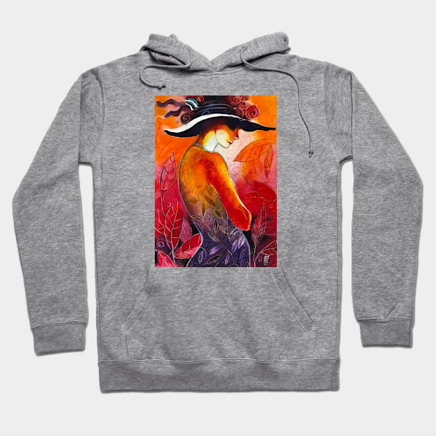 Noon Hoodie by Andreuccetti Art